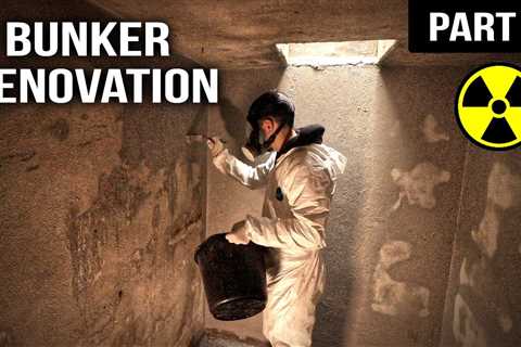WW2 Bunker Renovation: Sealing the Inside (PART 4)