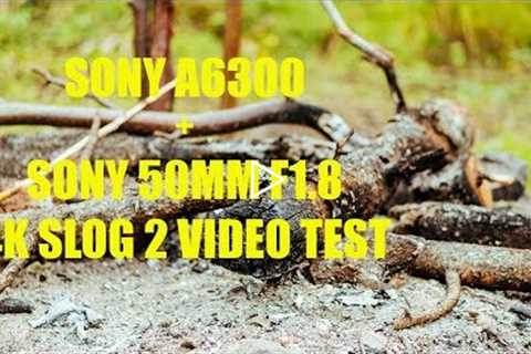 SONY A6300 + SONY 50MM | 4K SLOG 2 VIDEO TEST