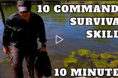 10 Military Wilderness Bushcraft & Survival Skills in 10 Minutes!