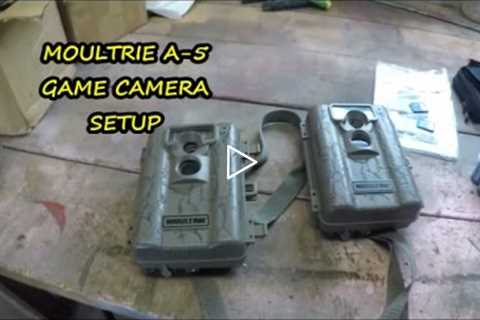 Moultrie A-5 Game Camera setup