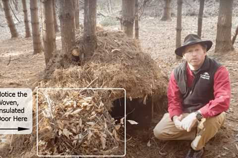 How to Build a Wilderness Survival Shelter [FREE BUSHCRAFT SKILLS: WILDERNESS SURVIVAL SHELTER..
