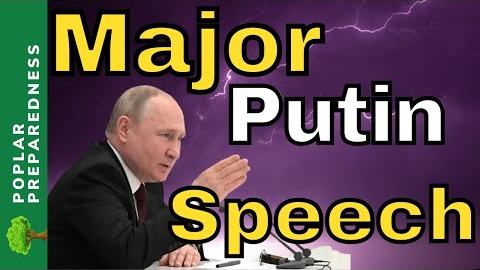 Imminent Speech Regarding The War In Ukraine