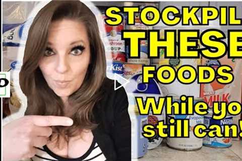 Global Food Shortage Looming - Stock these foods in your prepper pantry before the recession!