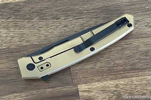 New: OKC Ti22 Equinox Folding Knife