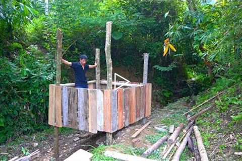 Build a barn to grow a large herd of wild boar, A busy day at the farm - Wilderness Alone