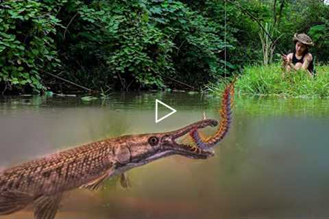 Survival Fishing - Spectacular Camera Captures Sharp Tooth Fish Eating a Centipede P.4