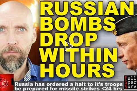 BREAKING NEWS ALERT - 24 HOURS UNTIL THE BOMBS DROP