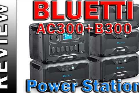 Bluetti AC300+B300 Power Station Combo