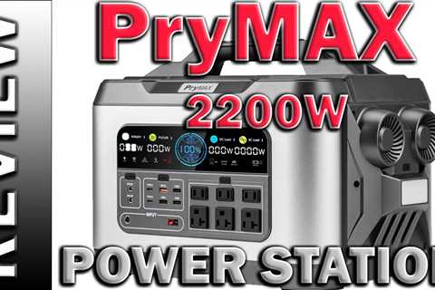 PryMAX 2200W Portable Power Station 2220Wh Solar Generator Backup Lithium Battery Review