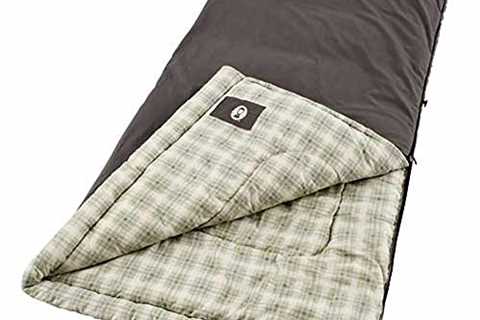 Coleman Big & Tall Sleeping Bag | 0°F Sleeping Bag | Heritage Cold-Weather Camping Sleeping Bag ..