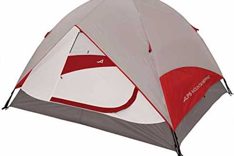 ALPS Mountaineering Meramac 5-Person Tent - Gray/Red - The Camping Companion