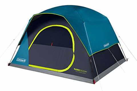 Coleman Skydome Camping Tent with Dark Room Technology - The Camping Companion