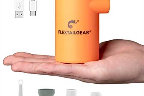 FLEXTAILGEAR MAX Pump 2020 Portable Air Pump with 3600mAH Battery USB Rechargeable Air Pump-Quick..