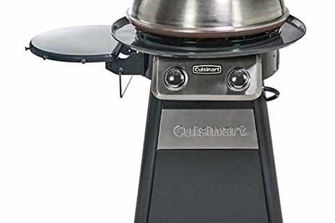 Cuisinart CGG-888 Outdoor Stainless Steel Lid, 360° Griddle Cooking Center - The Camping Companion