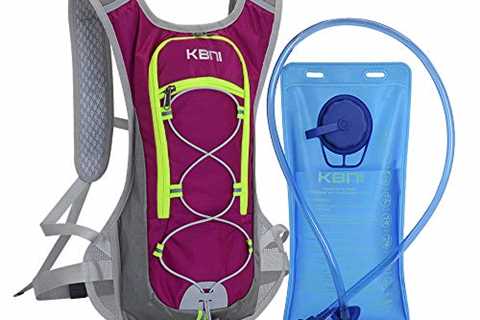 KBNI Hydration Backpack with 2L Water Bladder for Women Men Kids doing Outdoor Running, Hiking,..