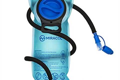 MIRACOL Hydration Bladder 2/2.5 Liter 70/85 oz Reservoir - Best Cycling Hiking Camping Backpack -..