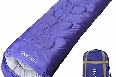 FARLAND Sleeping Bags 20℉ for Adults Teens Kids with Compression Sack Portable and Lightweight for..