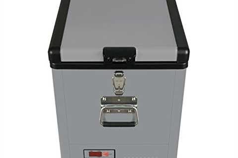 Whynter FM-452SG 45 Quart Slimfit Portable Refrigerator, AC 110V/ DC 12V True Freezer for Car, Home,..