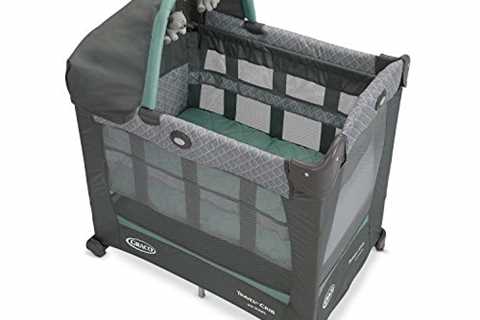 Graco Travel Lite Crib | Travel Crib Converts from Bassinet to Playard, Manor - The Camping..