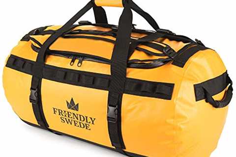 The Friendly Swede Duffle Bag for Women and Men with Backpack Straps, Gym Bag for Women, Travel Bag,..