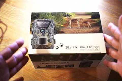 First time Unboxing a Trail Cam