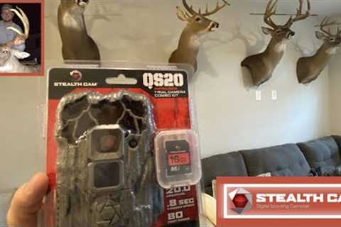 Stealth Cam QS20 Unboxing and Setup