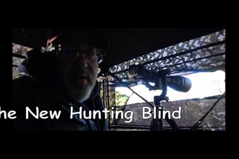 November Trail Cams & New Hunting Blind