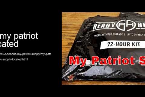 where is my patriot supply located