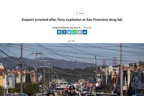 Explosion Devastates Outer Sunset Neighborhood, SFPD Arrests Man in Connection