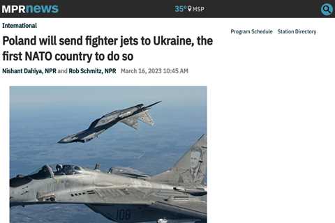 Poland to Provide Jet Fighters to Ukraine Amidst NATO Concerns