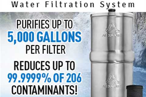 Why an Alexapure Water Filter is Essential for Preppers