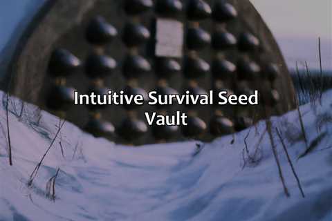 Intuitive Survival Seed Vault