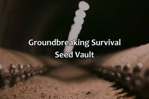 Ground-Breaking Survival Seed Vault