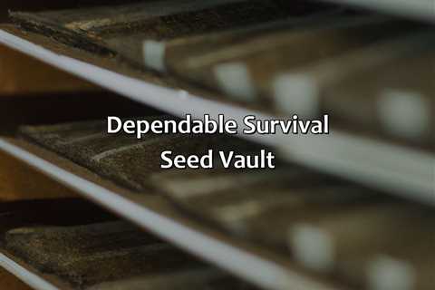 Dependable Survival Seed Vault