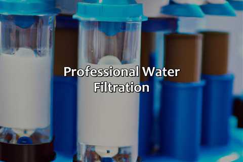 Professional Water Filtration