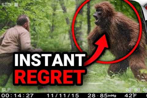 Mega Compilation Of The Most Disturbing Trail Cam Footage