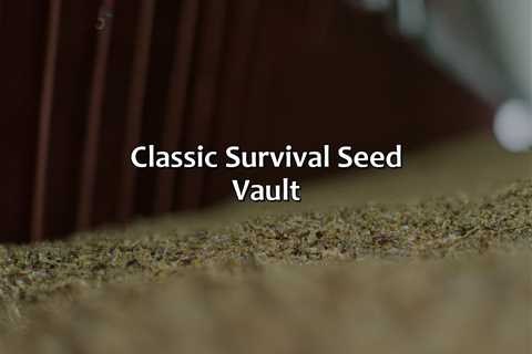 Classic Survival Seed Vault