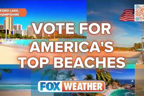 Vote For America's Top Beaches | Spofford Lake | FOX Weather Kelly Costa