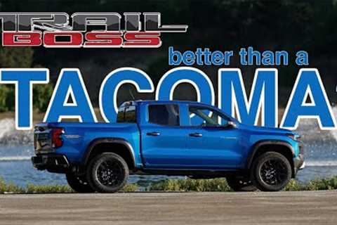 Does the Chevy Colorado Trail Boss beat the Tacoma?