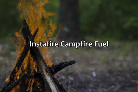 Instafire Campfire Fuel
