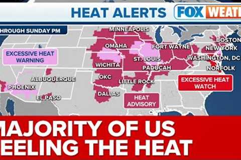 Extreme Heat Wave Rages On For Millions From California To The Northeast