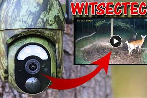 Witsectech 4G Solar Trail Camera: Pan/Tilt, Live View, Color Videos Field Testing and Review