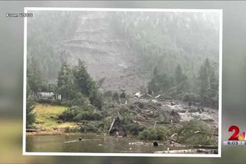 3 people found dead, 1 alive in Wrangell landslide, landslide risk remains high