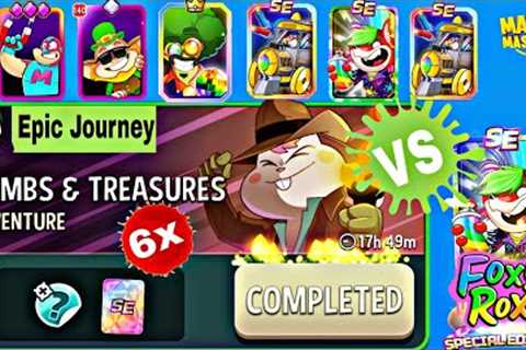 FULL JOURNEY | Adventure Tombs & Treasures | Mighty mushrooms | match masters