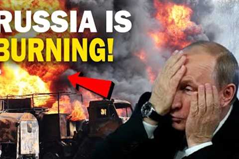 END OF RUSSIA! 1 Million Russians Could Not Return to Their Homes! Tanks in Secret Places Destroyed!