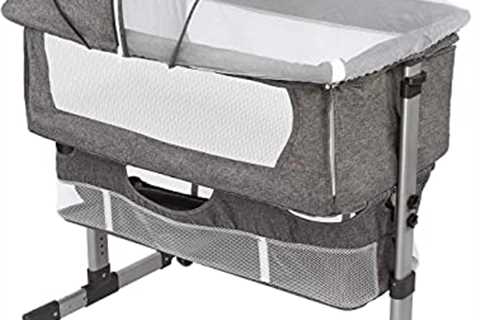 nordmiex Bedside Sleeper Bedside Crib, Baby Bassinet 3 in 1 Travel Baby Crib Baby Bed with..