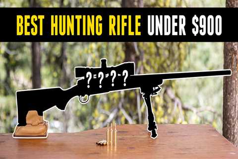 What bolt action hunting rifle for just under $900.00 ?