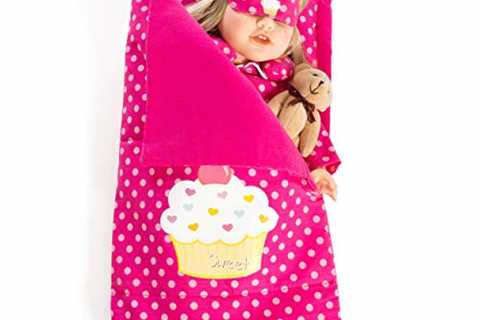 Beverly Hills Doll Accessories Reversible Baby Doll Sleeping Bag with Blanket and Pillow, Baby Doll ..