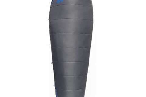 Kelty Cosmic Synthetic Fill 20 Degree Backpacking Sleeping Bag, Dark Shadow, Regular – Compression..