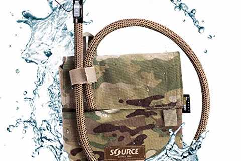 Source Tactical Kangaroo 1-Liter Collapsible Canteen Hydration System System with Storm Push-Pull..